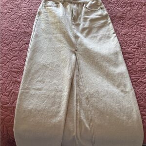 Steve Madden Cream Maxi Skirt